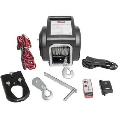 Autós csörlő távirányítóval 12V, 6800/13600kg, HP Autozubehör 20605 Autós csörlő távirányítóval 12V, 6800/13600kg, HP Autozubehör 20605