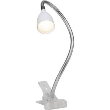 Csíptetős lámpa EEK: LED Fixen beépített LED-es Brilliant Antony Fehér Csíptetős lámpa EEK: LED Fixen beépített LED-es Brilliant Antony Fehér