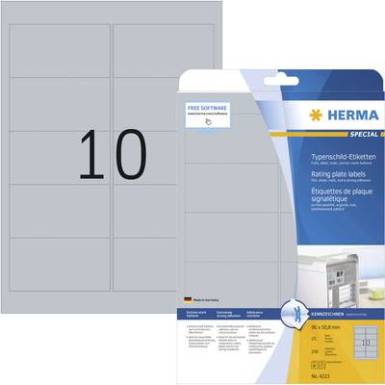 Etikettek, A4, 96 x 50,8 mm, 250 db, Herma 4223 Etikettek, A4, 96 x 50,8 mm, 250 db, Herma 4223