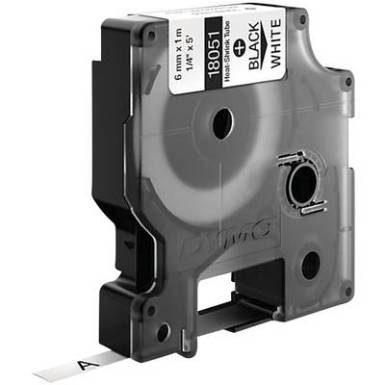 Feliratozó szalag, zsugorcső DYMO IND RHINO 18051 Poliolefin Szalagszín: Fehér Szövegszín:Fekete 6 mm 1.5 m Feliratozó szalag, zsugorcső DYMO IND RHINO 18051 Poliolefin Szalagszín: Fehér Szövegszín:Fekete 6 mm 1.5 m