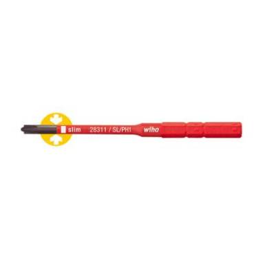 VDE Egyeneshornyú, Plusz/mínusz Cserélhető penge Wiha SoftFinish electric, Xeno SL/PH 2 75 mm Alkalmas Wiha Torque VDE Egyeneshornyú, Plusz/mínusz Cserélhető penge Wiha SoftFinish electric, Xeno SL/PH 2 75 mm Alkalmas Wiha Torque