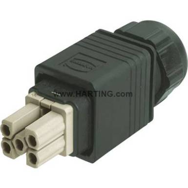 Han(R) PushPull Teljes&iacute;tm&eacute;nyv&eacute;dő sapka 09 35 232 0423 Harting Tartalom: 1 db