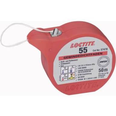 LOCTITE(R) 55 Menettömítő zsinór Szín Fehér 492004 50 m LOCTITE(R) 55 Menettömítő zsinór Szín Fehér 492004 50 m