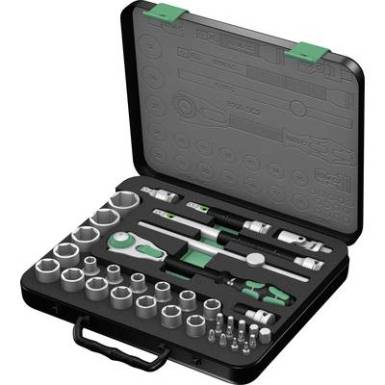 Dugókulcs készlet 37 részes Wera 8100 SC 2 Zyklop 05003645001 Dugókulcs készlet 37 részes Wera 8100 SC 2 Zyklop 05003645001