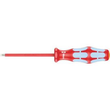 VDE Egyenes pengéjű csavarhúzó Wera 3160 i Pengeszélesség: 3 mm Penge hossz: 80 mm VDE Egyenes pengéjű csavarhúzó Wera 3160 i Pengeszélesség: 3 mm Penge hossz: 80 mm