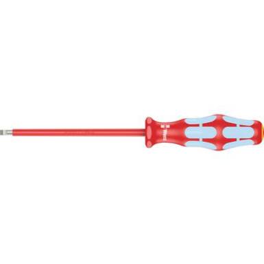 VDE Egyenes pengéjű csavarhúzó Wera 3160 i Pengeszélesség: 3.5 mm Penge hossz: 100 mm VDE Egyenes pengéjű csavarhúzó Wera 3160 i Pengeszélesség: 3.5 mm Penge hossz: 100 mm