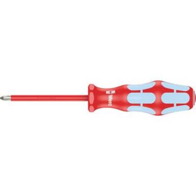 VDE Kereszthornyú csavarhúzó Wera 3162 i PH 1 Penge hossz: 80 mm VDE Kereszthornyú csavarhúzó Wera 3162 i PH 1 Penge hossz: 80 mm