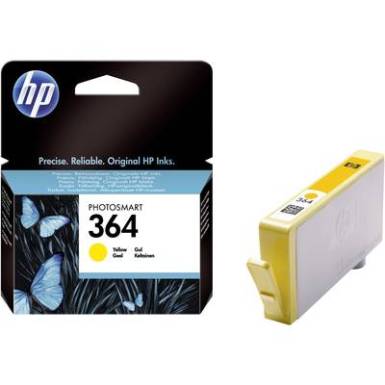 HP Tintapatron 364 Eredeti Sárga CB320EE Nyomtatópatron HP Tintapatron 364 Eredeti Sárga CB320EE Nyomtatópatron
