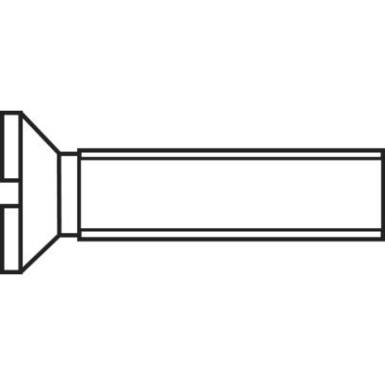 TOOLCRAFT 889744 S&uuml;llyesztett csavarok M5 16 mm Egyeneshorny&uacute; DIN 963 Ac&eacute;l Cinkezett 1 db