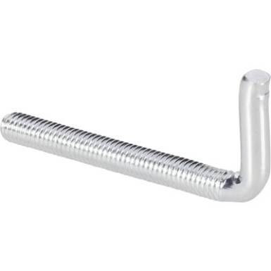 TOOLCRAFT 890691 Egyenes csavaros horog 4 E típusú Acél, galvanikusan horganyozott 60 mm x 14 mm 10 db TOOLCRAFT 890691 Egyenes csavaros horog 4 E típusú Acél, galvanikusan horganyozott 60 mm x 14 mm 10 db