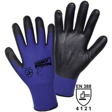 Védőkesztyű Nitril bevonattal 10-es méretben worky 1165 Nylon SUPER GRIP NITRIL Védőkesztyű Nitril bevonattal 10-es méretben worky 1165 Nylon SUPER GRIP NITRIL