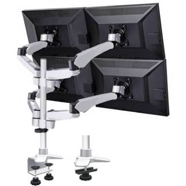 4 részes monitor tartó, asztalra szerelhető, gáznyomásos technikával, C csíptetővel, Xergo Flex 4 részes monitor tartó, asztalra szerelhető, gáznyomásos technikával, C csíptetővel, Xergo Flex