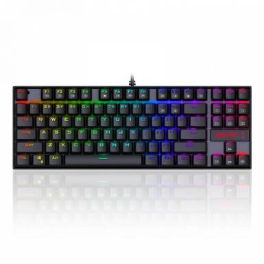 Redragon Kumara RGB Backlit Mechanical Gaming Keyboard Blue Switches Black HU K552RGB-1_BLUE_HU