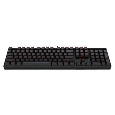 Redragon Mitra Red Backlit Mechanical Keyboard Blue Switches Black HU K551_BLUE_ HU