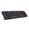 Redragon Mitra Red Backlit Mechanical Keyboard Blue Switches Black HU K551_BLUE_ HU