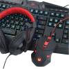Redragon S101-BA Gaming Combo 4 in 1 Black/Red HU S101-BA-1