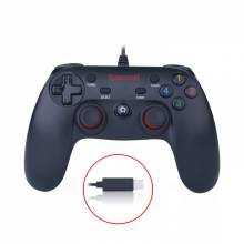 Redragon Saturn Wirred Gamepad Black PC/PS3 64225 / G807
