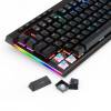 Redragon Vata RGB Mechanical Gaming Keyboard Blue Switches Black HU K580RGB_BLUE_HU