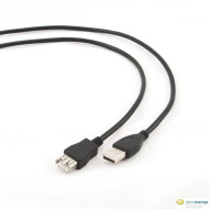 Gembird Cablexpert USB 2.0 A-A hosszabbító kábel 1.8m /CCP-USB2-AMAF-6/