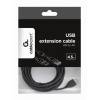 Gembird Cablexpert USB hoszabbító kábel 4.5m A/M, A/F /CCF-USB2-AMAF-15/