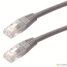 Gembird Cablexpert UTP CAT5e patch kábel 0.25m szürke /PP12-0.25M/