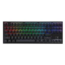 Billentyűzet Ducky ONE 2 RGB TKL MX Blue RGB LED Magyar Fekete DKON1787ST-CHUALAZT1