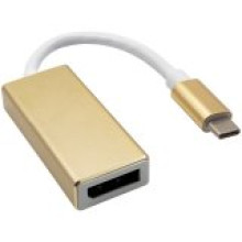 Akyga converter adapter with cable AK-AD-56 USB type C (m) / DisplayPort (f) AK-AD-56