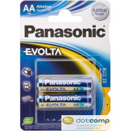 Panasonic 1.5V Alkáli AA ceruza elem EVOLTA (2db / csomag) /LR6EGE/2BP/
