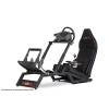 Next Level Racing Szimulátor cockpit - F-GT Formula (Formula ülés, tartó konzolok: kormány, váltó, pedál)