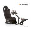 Playseat® Szimulátor cockpit - Evolution Alcantara (Tartó konzolok: kormány, váltó, pedál, összecsukható, fekete)