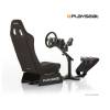 Playseat® Szimulátor cockpit - Evolution Alcantara (Tartó konzolok: kormány, váltó, pedál, összecsukható, fekete)