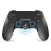 Spirit of Gamer Gamepad Vezeték Nélküli - XGP Bluetooth PS4 (USB, Vibration, PC/PS4/PS3 kompatibilis, fekete-kék) VEZSPISOGBTGP41 SOG-BTGP41