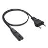 Akyga Power cable for notebook AK-RD-04A IEC C7 250V/50Hz 0.5m AK-RD-04A