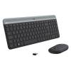 Logitech MK470 Wireless Keyboard and Mouse Combo, Graphite, US 920-009204