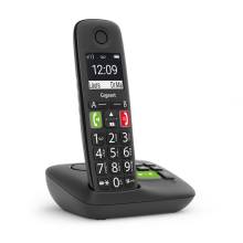 GIGASET ECO DECT Telefon E290A fekete, &uuml;zenetr&ouml;gz&iacute;tő S30852-H2921-S201
