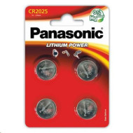 Panasonic Lithium Power 3V CR2025 gombelem (4db) /CR-2025EL/4B/