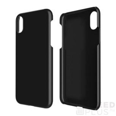 Imomoca Samsung J600Galaxy J6, Műanyag hátlap tok, fekete