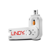 LINDY Dugó biztonsági USB A, narancs 40623