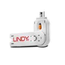 LINDY Dugó biztonsági USB A, narancs 40623