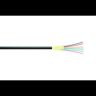NIKOMAX Optikai kül/beltéri kábel, SM 9/125 OS2, 8 szálas tight buffered, LSZH , Eca, - Méterre NKL-F-008S9K-00U-BK