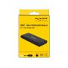 DELOCK Külső Ház M.2 NVMe PCIe SSD USB 3.1 Gen 2 Type-C female 42614