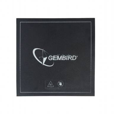 Gembird 3D printing surface, 155x155 mm 3DP-APS-01 Gembird 3D printing surface, 155x155 mm 3DP-APS-01