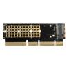 AXAGON PCEM2-1U PCIE NVME M.2 x16/x8/x4 M-Key slot adapter PCEM2-1U