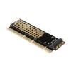 AXAGON PCEM2-1U PCIE NVME M.2 x16/x8/x4 M-Key slot adapter PCEM2-1U