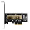 AXAGON PCEM2-N PCIE NVME M.2 x4 M-Key slot adapter PCEM2-N