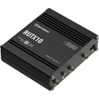 TELTONIKA RUTX10 Advanced VPN Router, 4x GbE, Industrial Box, 802.11ac Wi-Fi RUTX10000000 TELTONIKA RUTX10 Advanced VPN Router, 4x GbE, Industrial Box, 802.11ac Wi-Fi RUTX10000000