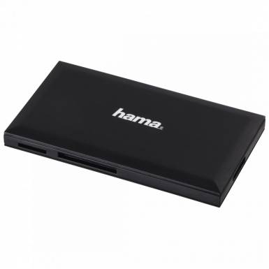 Hama 181018 "Slim" USB 3.0 superspeed fekete multi kártyaolvasó 181018 Hama 181018 "Slim" USB 3.0 superspeed fekete multi kártyaolvasó 181018