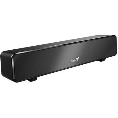 Genius speaker Mini USB SoundBar 100, Immersive Cinema-Style Sound Effect, black 31730024400 Genius speaker Mini USB SoundBar 100, Immersive Cinema-Style Sound Effect, black 31730024400