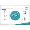 Digitus Premium CAT 5e UTP patch kábel fehér 1.0 m DK-1512-010/WH
