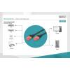 Digitus Premium CAT 6 UTP patch kábel, hossza: 3,0 m, fekete DK-1612-030/BL